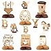 ANGOLIO 12 Pieces Coffee Baby Shower Party Honeycomb Centerpieces Coffee Latte Centerpieces Baby Is Brewing Honeycomb Party Decorations 3D Photo Prop for Gender Reveal Party - Image 2