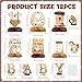 ANGOLIO 12 Pieces Coffee Baby Shower Party Honeycomb Centerpieces Coffee Latte Centerpieces Baby Is Brewing Honeycomb Party Decorations 3D Photo Prop for Gender Reveal Party - Image 4