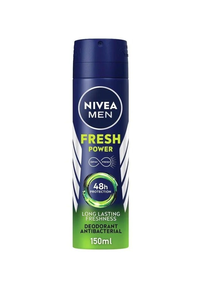 نيفيا مزيل العرق سبراي قوة منعشة 150 مل - Image 1