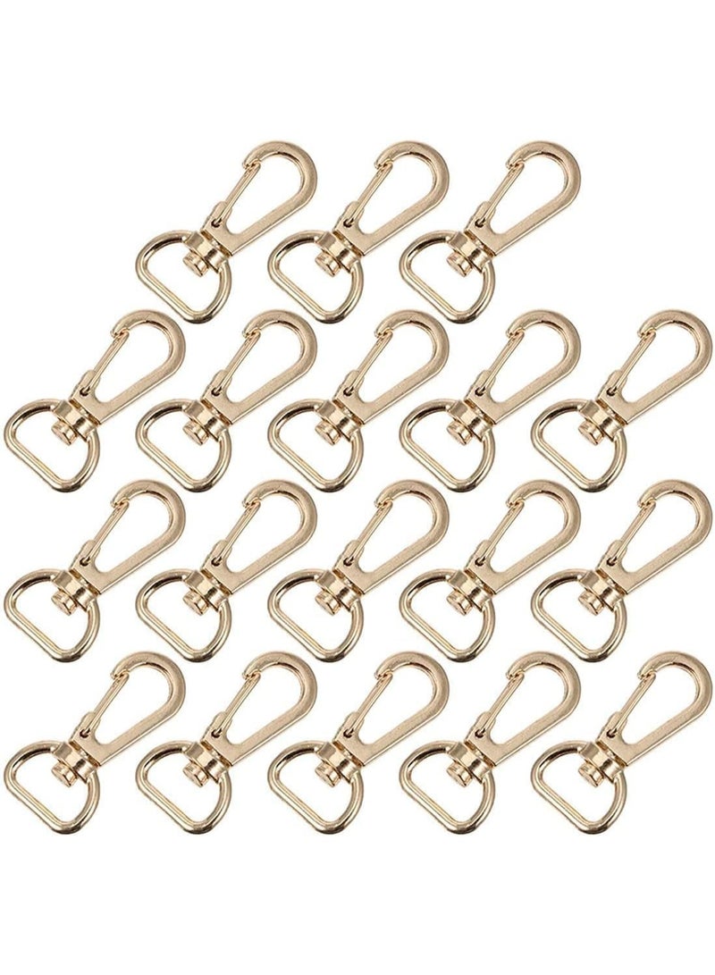 20 Pcs Zinc Alloy Swivel Snap Hooks, Lobster Claw Clasp, 360°Swivel Trigger Snap Hooks, for Keychain Clip Lanyard, Jewelry Making, Crafts - Image 1