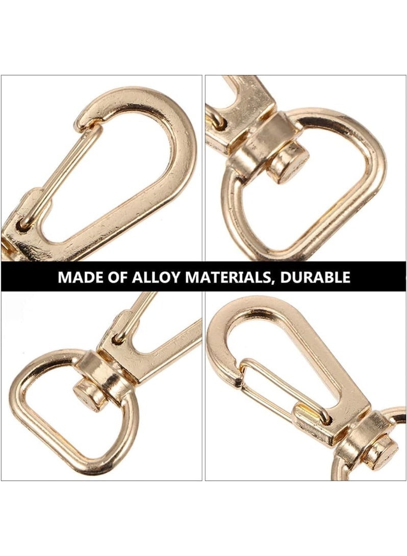 20 Pcs Zinc Alloy Swivel Snap Hooks, Lobster Claw Clasp, 360°Swivel Trigger Snap Hooks, for Keychain Clip Lanyard, Jewelry Making, Crafts - Image 4