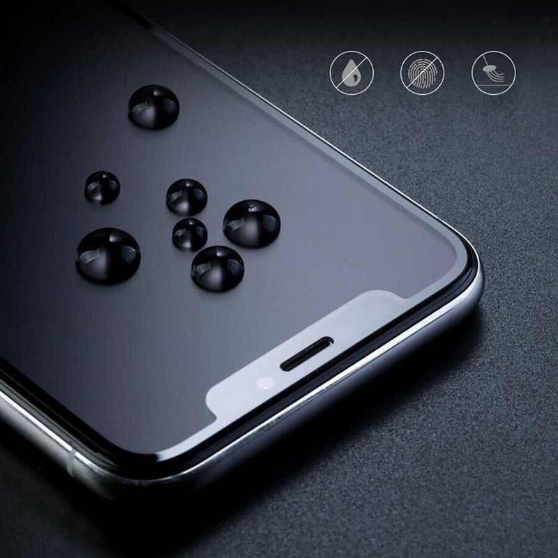 Samsung Note 9 Compatible Matte Ceramic Screen Protector Black