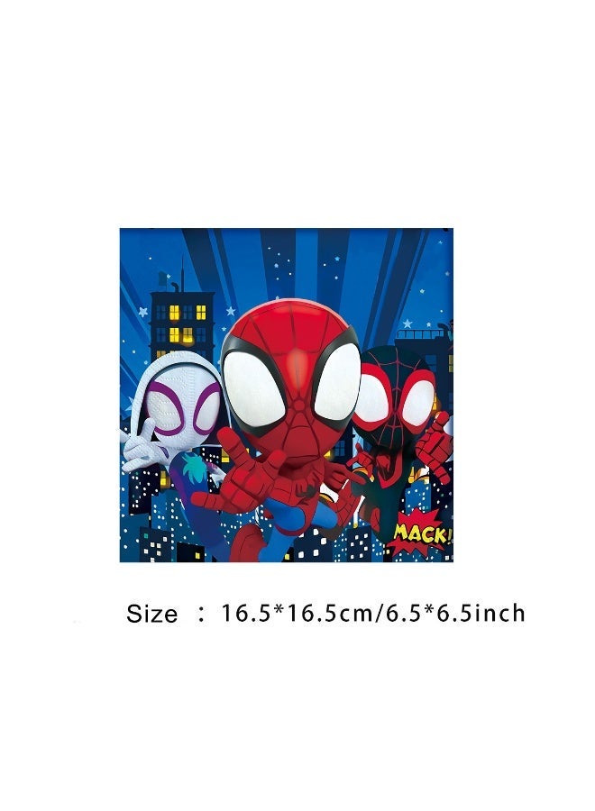 Neox Spiderman Theme Birthday Decorations for Children's Birthday Supplies - Image 4