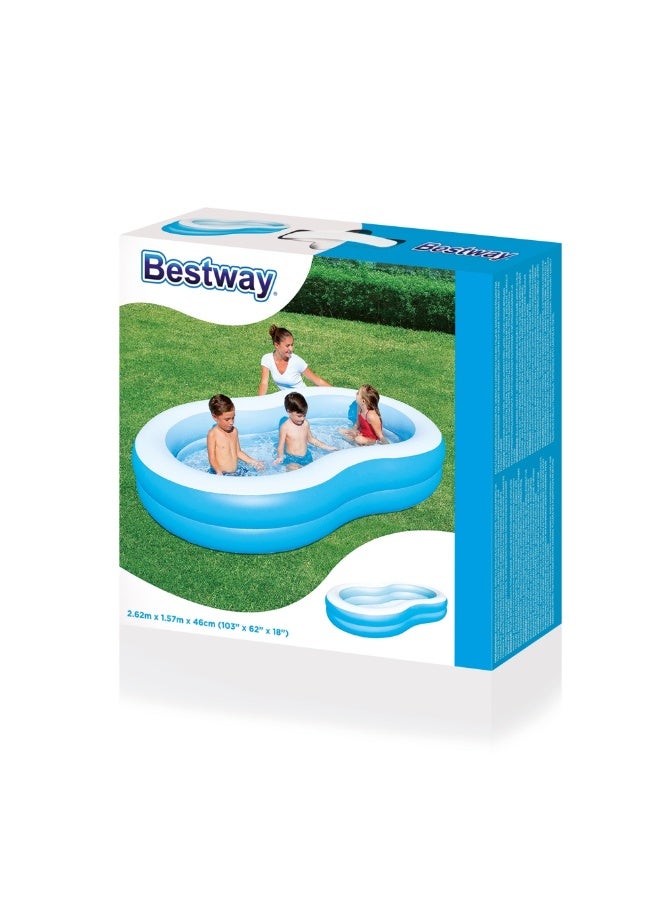 Bestway The Big Lagoon Family Pool (262 x 157 x 46 cm) - Image 2