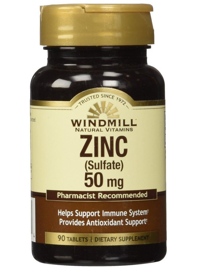 WINDMILL - Zinc Sulfate Tablets 90 Count - Image 1