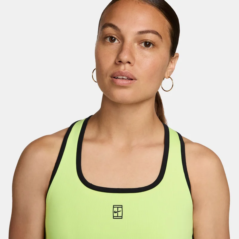 Nike Yellow Women's NikeCourt Advantage Dri-FIT Tennis Tank Top for Women | Best Price UAE