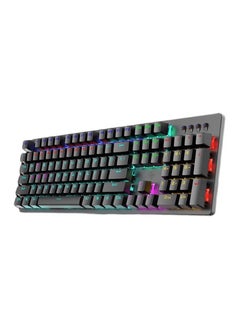 HP HP GK100F Mechanical Wired RGB Keyboard, Blue Switch, Adjustable 6 Keys & 104 Keys Anti-Ghosting, Suspended Key Caps, High Compatibility, Black  - Image 3