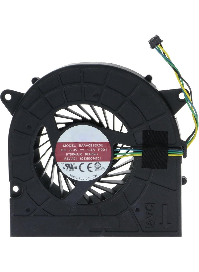 CPU Cooling Fan for Lenovo AIO 520-24AST 520-22IKU 520-22IKL 510-22ASR 510-23ASR, P/N: 00XD821 F0D3000EUS 01MN102 - Image 1