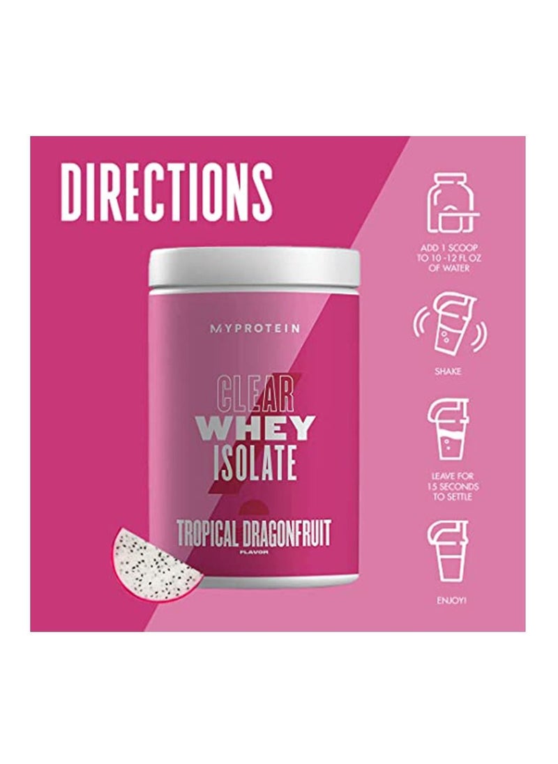 Myprotein - Myprotein Clear Whey Isolate Tropical Dragon Fruit flavored - Image 1
