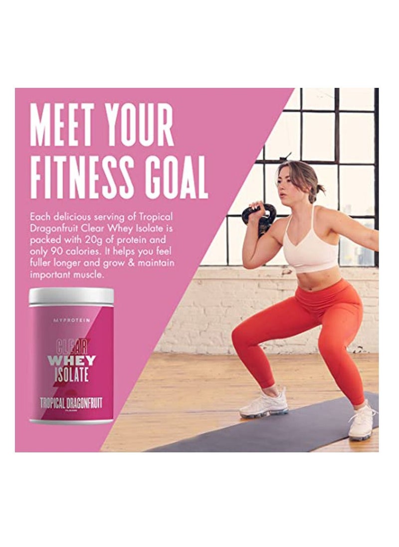 Myprotein - Myprotein Clear Whey Isolate Tropical Dragon Fruit flavored - Image 1