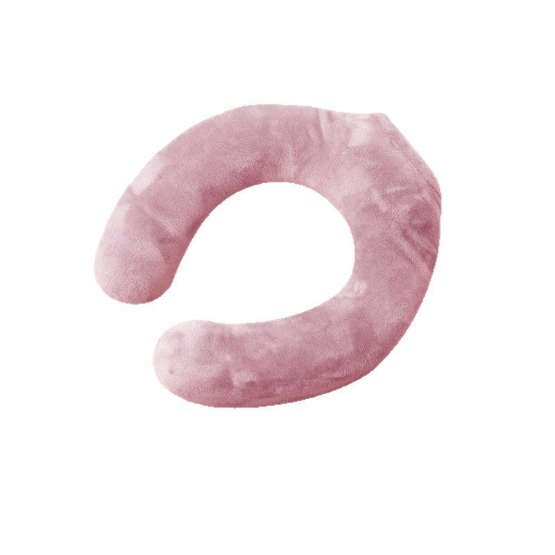 U-Shaped Hot Water Bag with Neck Protection, PVC, Hot & Cold Dual Use - Image 1