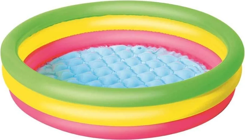 Bestway 3-Compartment Children's Pool 102X25 cm 51104
