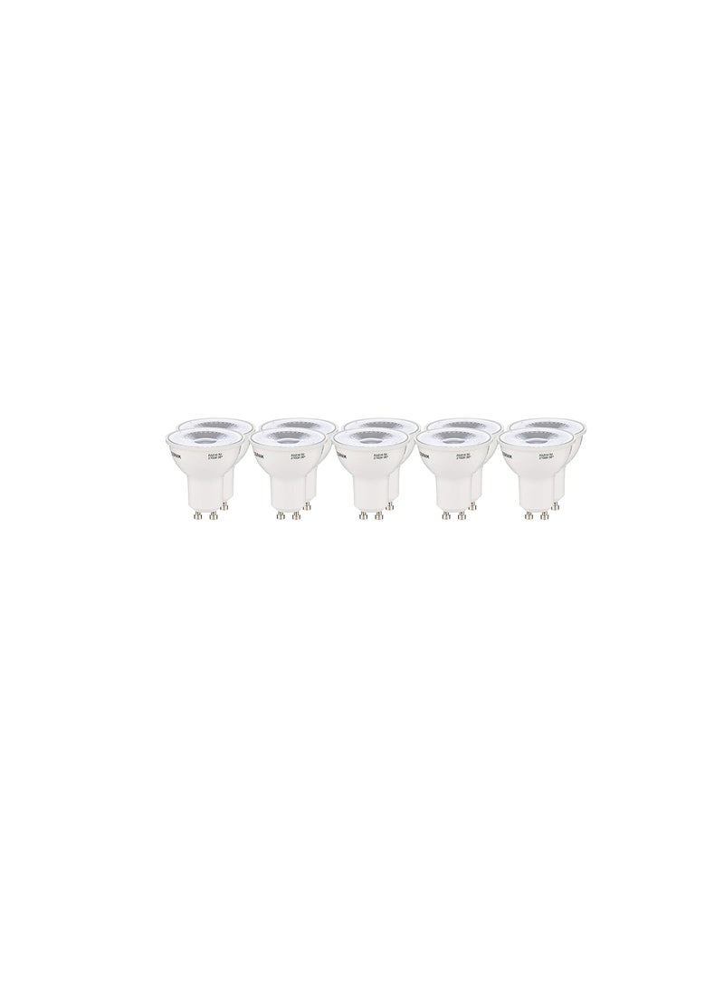 OSRAM OSRAM LED LAMP PAR16 36 Degree, 4.8W, 350 lm, 2700K - GU10, Warm White (Pack of 10) - Image 3