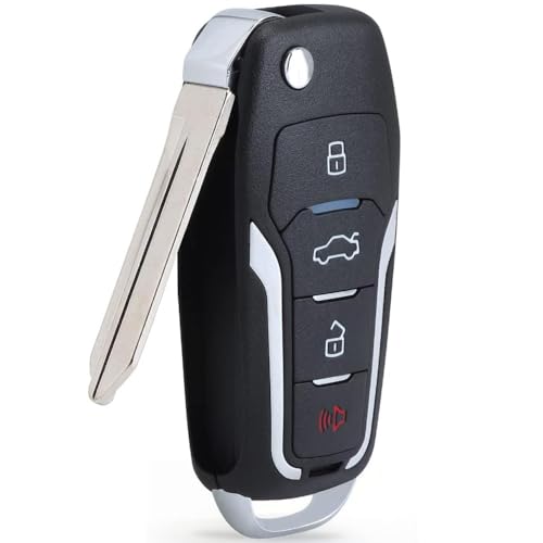 Beefunny Replacement Upgraded Flip Remote Car Key Fob 315MHz 4D63 Chip for Ford Lincoln Mercury FCC ID CWTWB1U345 CWTWB1U331 CWTWB1U322 GQ43VT11T - Image 1