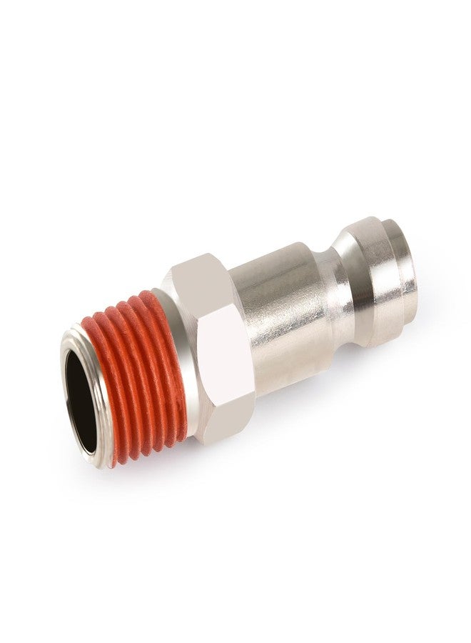 ChillWaves Automotive T-Style Air Plug, 1/4" NPT Male Pneumatic Plugs, Air Compressor Accessories Fittings(20-PACK) - Image 3