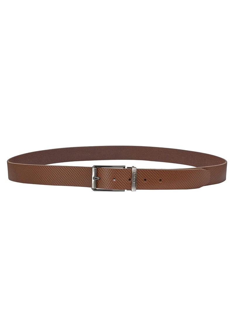 HORNBULL - Robert Men’s Leather Belt | Leather Belt for Men |Top Grain Formal Men’s Leather Belt - Image 1
