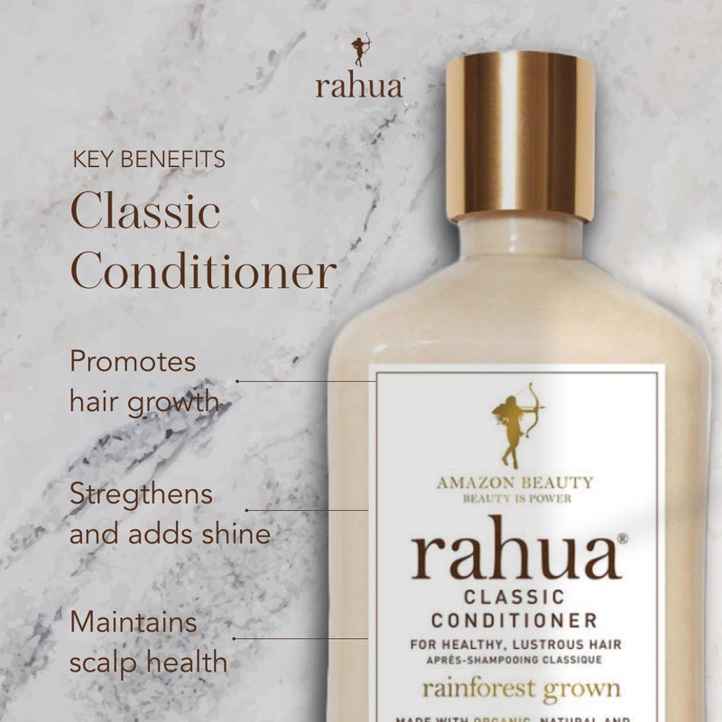 Rahua Classic Hair Conditioner, Vegan Hydrating Hair Care Oil, Quinoa, Organic Aloe Vera, Rosemary, Natural Palo Santo for Scalp Care, Promotes Growth, Silicone Free, 9.3 Fl Oz - Image 2