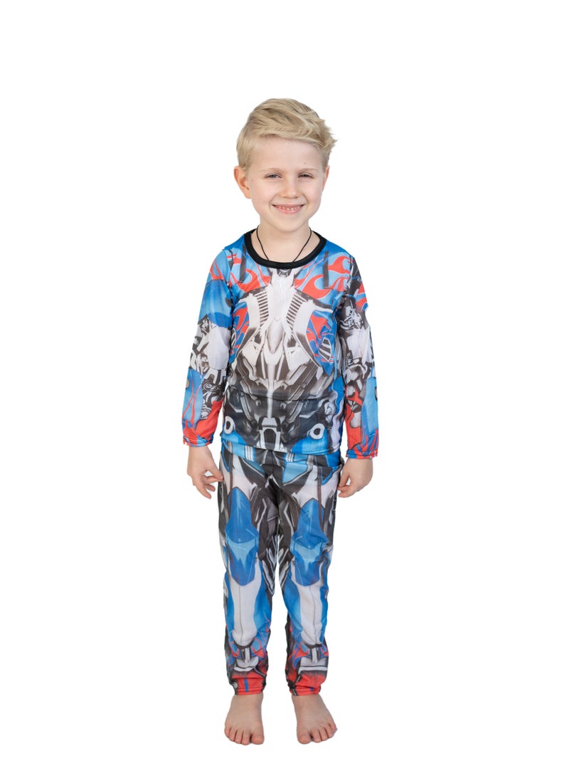 D'Daniela Optimus Prime Bodysuit Without Muscle for kids  - Image 1