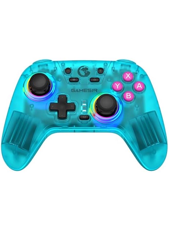 Nova Wireless Switch Pro Controller for Switch/Lite/OLED, Switch Controllers with Hall Effect JoySticks, RGB LED, Turbo,Programmable,Motion Control, Wake Up Function (Green) - Image 1