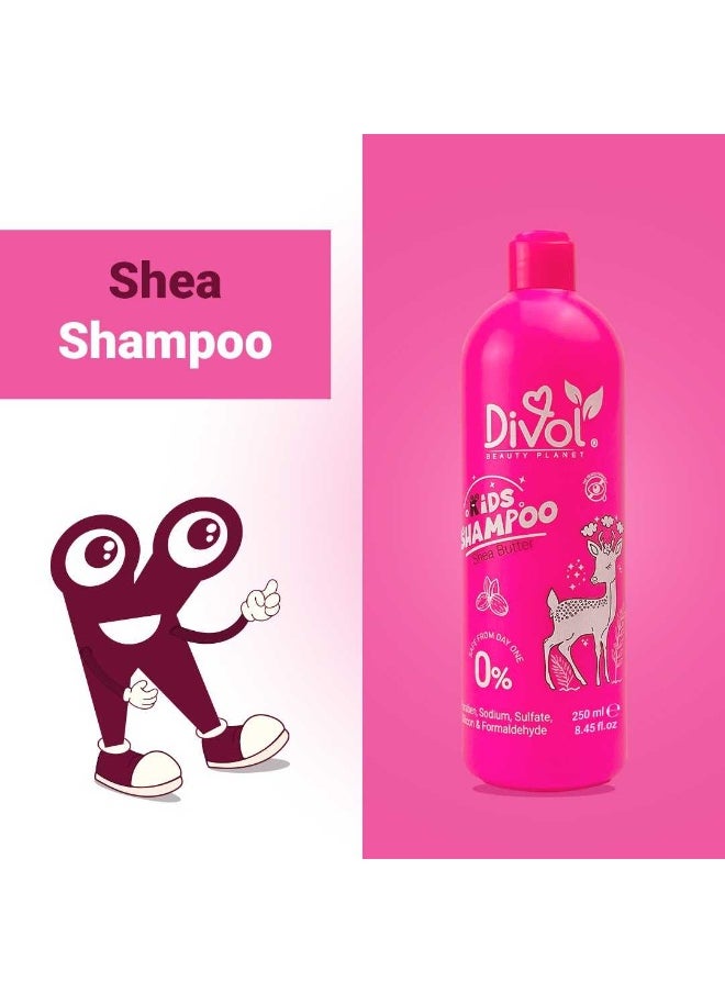 Shampoo Kids with shea butter 250 Ml