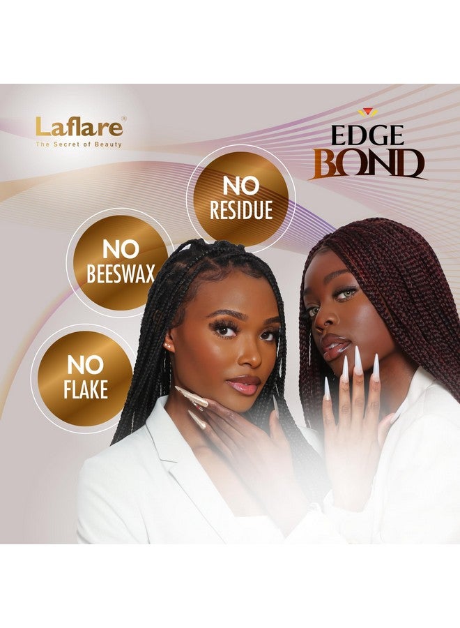 لافلير جل تثبيت الشعر Edge Control Extreme Hold للشعر الطبيعي والأطفال مع البيوتين وزيت جوز الهند غير الدهني لجميع أنواع الشعر 100 مل (كرز) - Image 2