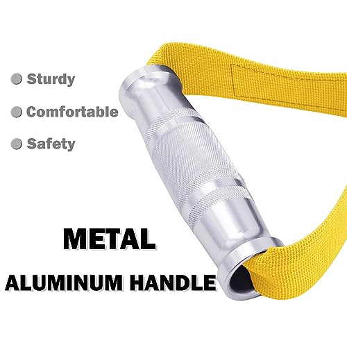 J Bryant Fitness Metal Gym Handles for Cable Machine Attachment Heavy Duty Aluminum Alloy Handle Grips Durable Workout Handles for Resistance Bands Pulley LAT Pulldown System - Image 3