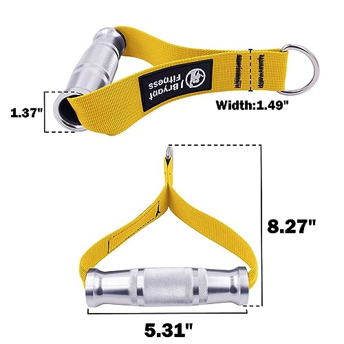 J Bryant Fitness Metal Gym Handles for Cable Machine Attachment Heavy Duty Aluminum Alloy Handle Grips Durable Workout Handles for Resistance Bands Pulley LAT Pulldown System - Image 4