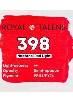 Talens Talens Art Creation-Acrylic Paint 75ml Naphthol Red Light 398  - Image 3