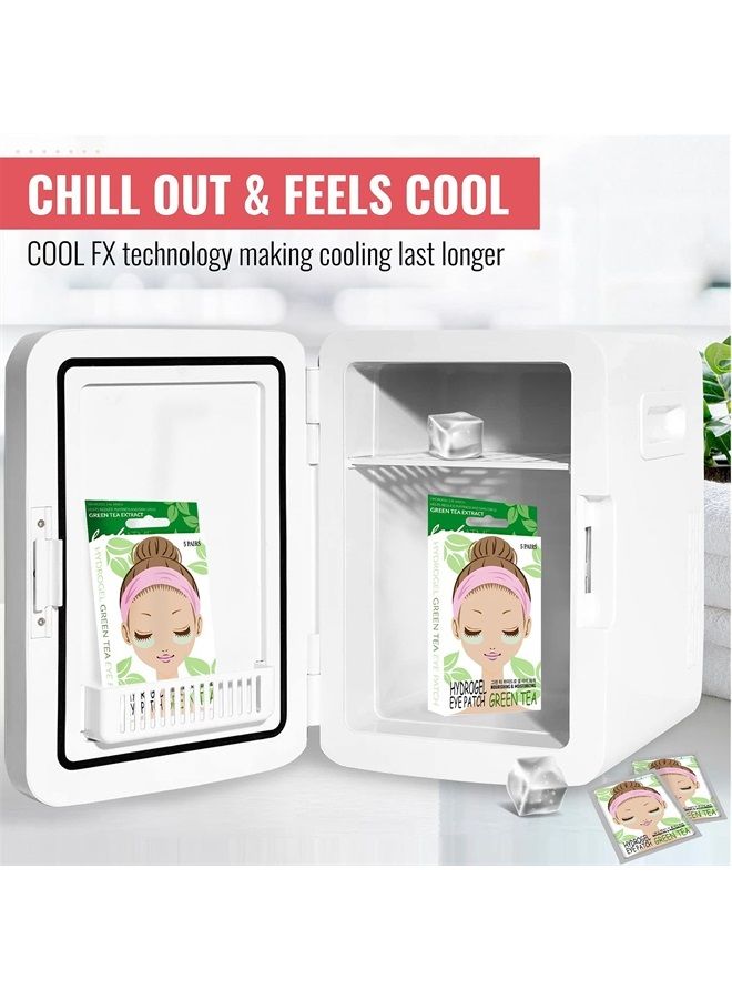 LOOKATME Eye Mask for Puffiness - Under Eye Patches for Dark Circles - Korean Under Eye Mask Patches for Puffy Eyes - Eye Gel Pads Depuffing Eye Brightener with Green Tea, Caffeine, Hydrogel & Collagen (10 Pai - Image 4