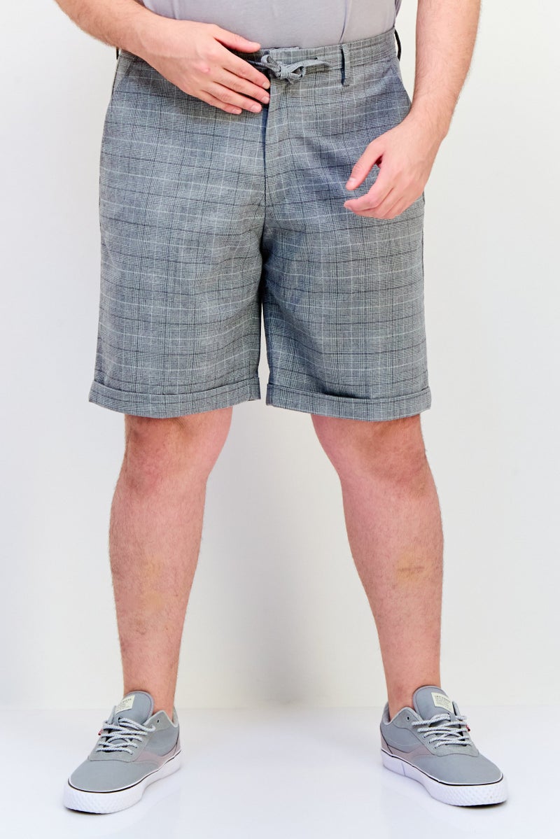 Celio Men Plaid Basic Shorts, Multicolor - Image 1