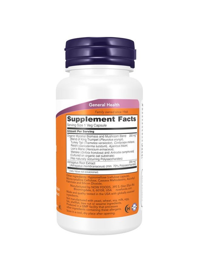 now - Supplements, Immune Renew™ with Astragalus Root Extract, Immune System Support*, 90 Veg Capsules - Image 1