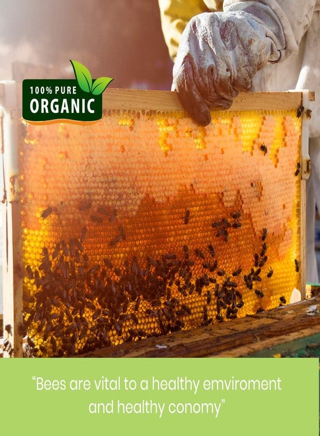 Soapeauty Yellow Beewax Natural Bees Wax Pastilles For Lip Balm, Skin Care Beeswax Pellets Used as Candle Making Supplies for Beeswax Candles (4 OZ) - Image 3