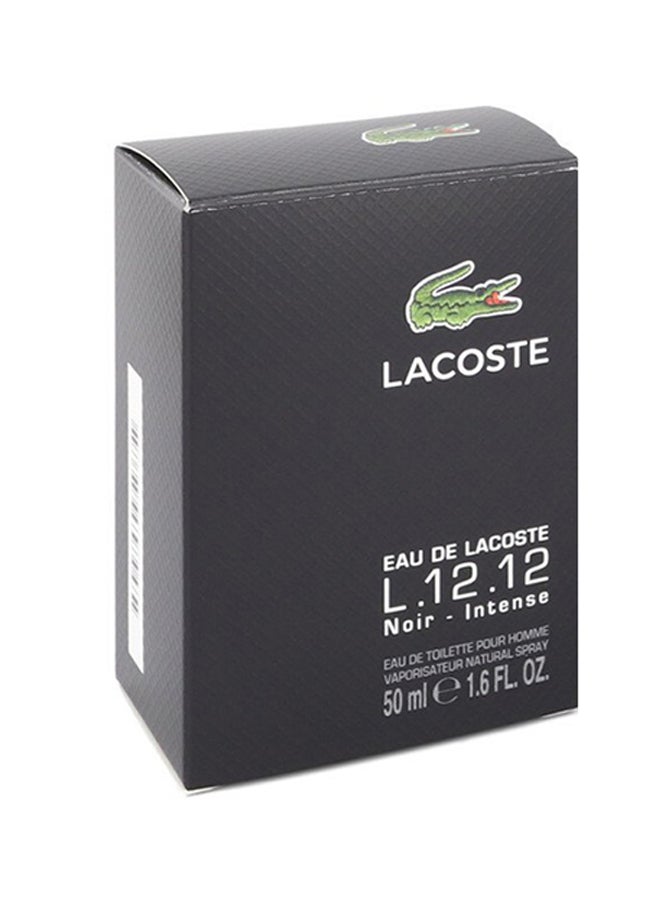 LACOSTE L12.12 Noir Intense EDT 50ml - Image 3