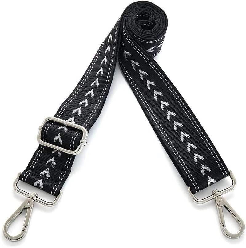 Kolti Purse Strap Replacement Crossbody Handbag Stripe Wide Adjustable - Image 1
