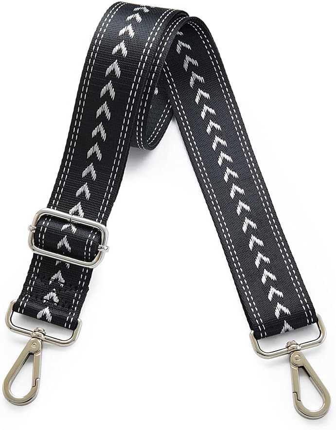Kolti Purse Strap Replacement Crossbody Handbag Stripe Wide Adjustable - Image 4