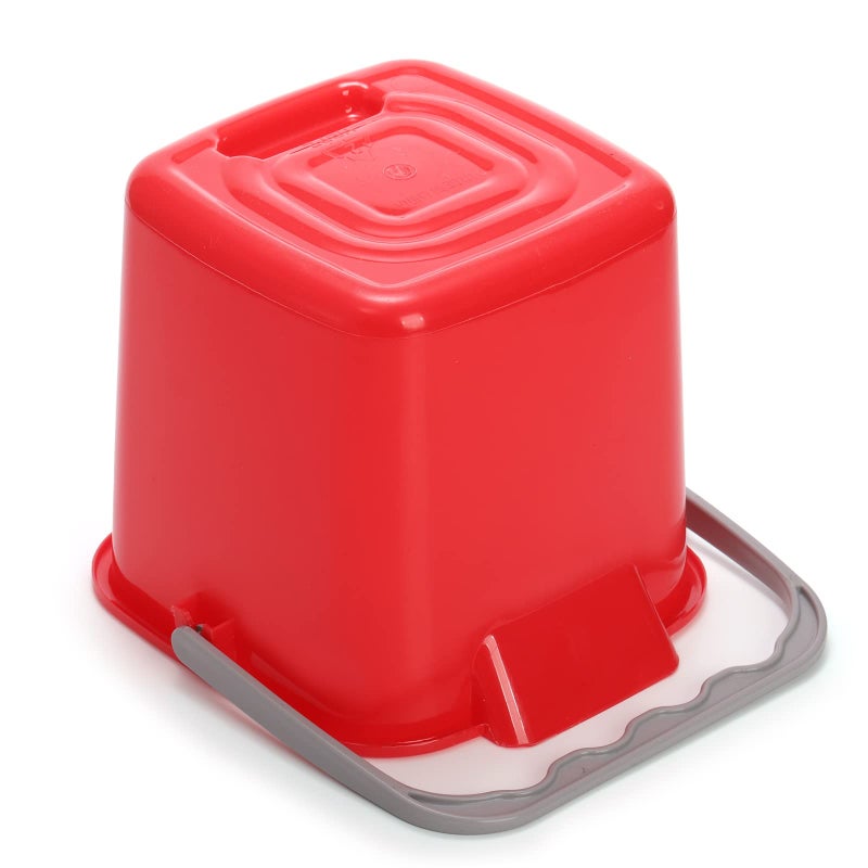 Peohud 4 Pack Sanitizing Buckets  3 Quart Small Cleaning Pail  Square Detergent Bucket With Spout And Handle For Home  Offices  School  Commercial Use - Image 5