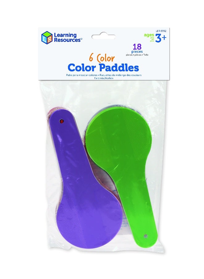 ليرننج ريسورسز أدوات تلوين العلوم الأساسية® من Learning Resources، أداة التعرف المبكر على الألوان ومزجها، مجموعة من 6 قطع، للأعمار من 3 سنوات فما فوق - Image 5