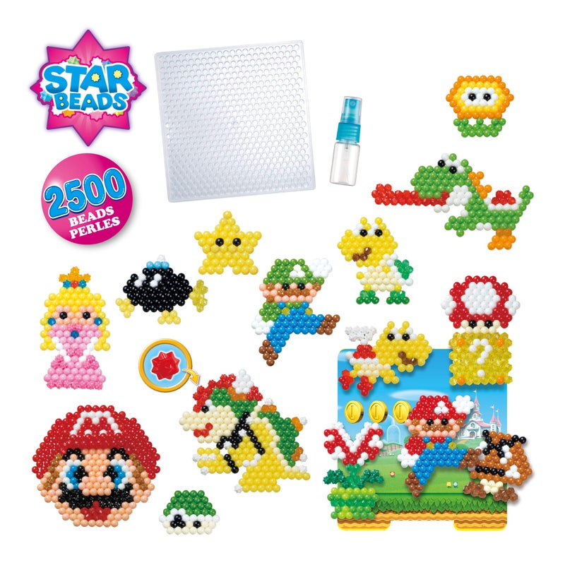 Aquabeads Super Mario Creation Cube - Complete Arts & Crafts Activity Kit for Ages 4+ - Image 3