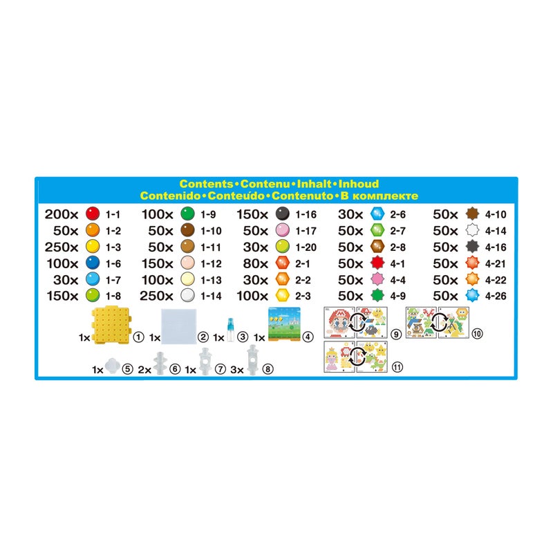 Aquabeads Super Mario Creation Cube - Complete Arts & Crafts Activity Kit for Ages 4+ - Image 4