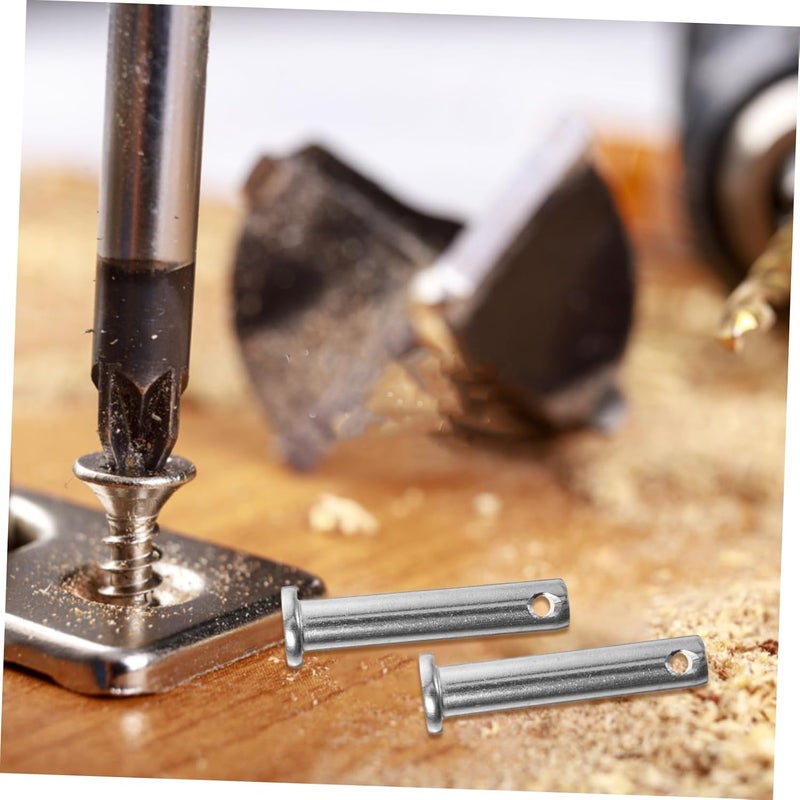 Scaffolding Coupling Pin 5Pcs Stainless Steel Swivel Head Hardware Accessory - Image 5