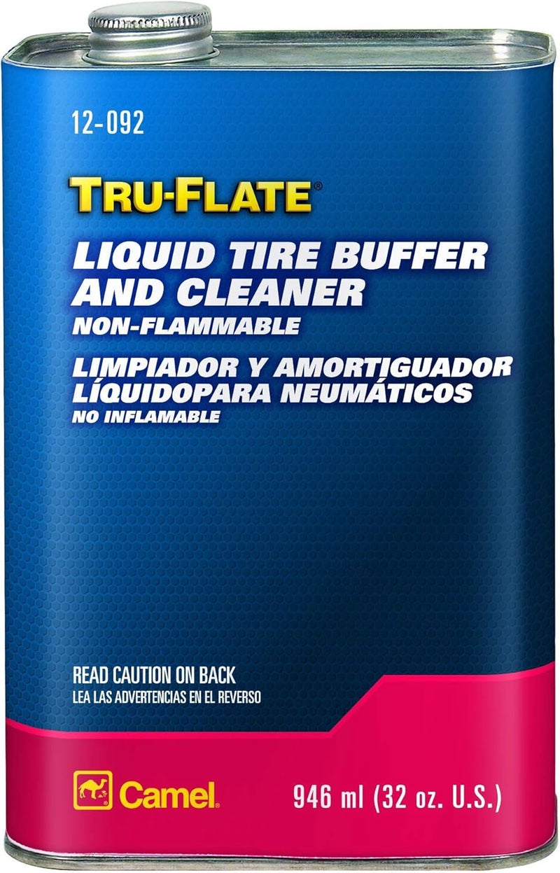 Plews Tru-Flate Liquid Tire Buffer and Cleaner - Image 1