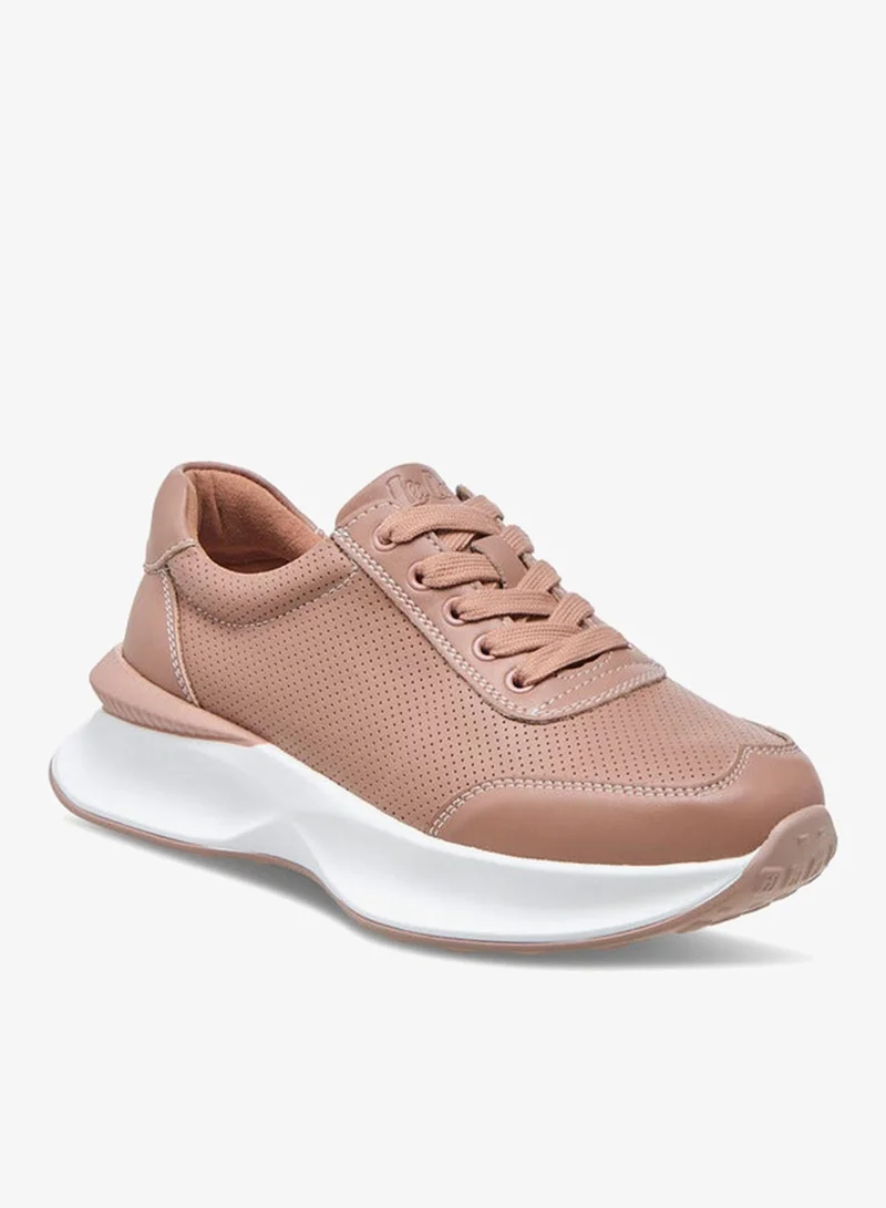 Lee Cooper Women's Textured Lace-Up Sneakers