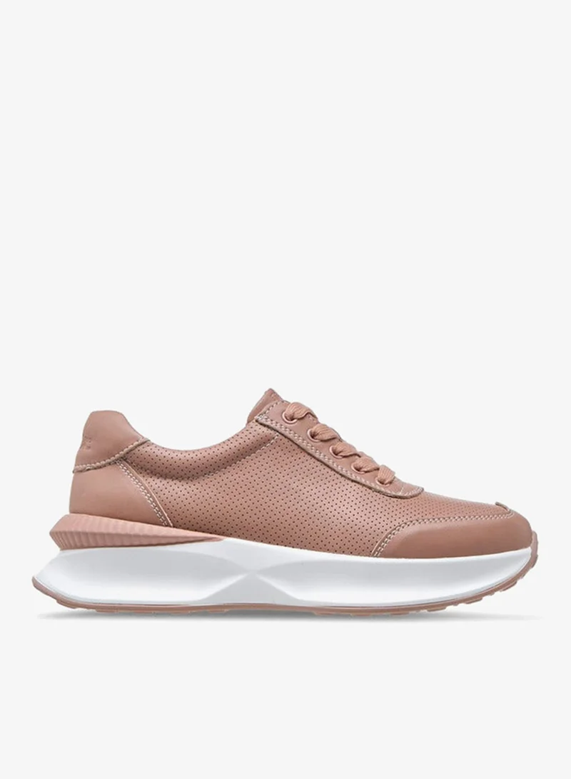 Lee Cooper Women's Textured Lace-Up Sneakers