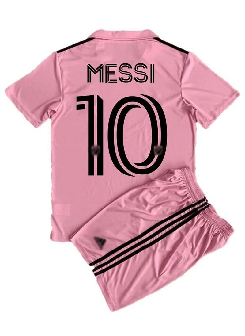 Miami - 23/24 Miami International League Jersey Set,#10 Messi Home Jersey and Shorts, Football Messi Special Edition Set - Image 1