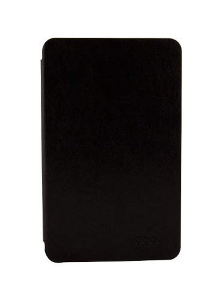 Kaku - Kaku Samsung Galaxy Tab A 10.1 inch SM-T580 and SM-T585 Leather Protective Case Cover - Black - Image 1