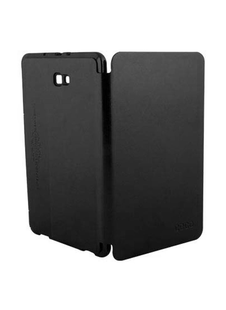 Kaku - Kaku Samsung Galaxy Tab A 10.1 inch SM-T580 and SM-T585 Leather Protective Case Cover - Black - Image 1
