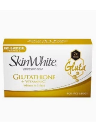 glutathione power soap skin white SkinWhite Advanced Whitening Gluta+Vit C 90g | Best Price KSA Strengthen Immune Function