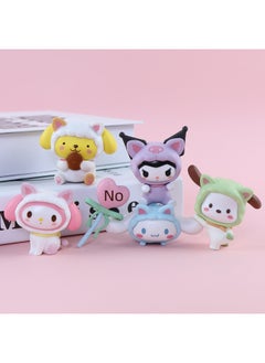 Generic Toy/model Figurine - Lifelike Corgi Dog Sitting Pose Adorable Facial Features Ideal For Corgi Lovers Collectors-Color:Qi Tao Tao Sanrio 7  - Image 5