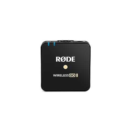RODE RØDE Wireless GO II TX Ultra-compact Wireless Transmitter with Built-in Microphone, On-board Recording and up to 200m Range for Filmmaking, Interviews and Content Creation (Transmitter Only) - Image 4