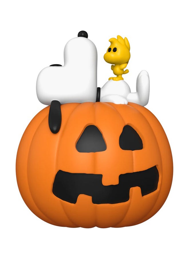Funko Deluxe:It'S Great Pumpkin,Charlie Brown-Snoopy W Woodsto Vinyl Figure  - Image 2